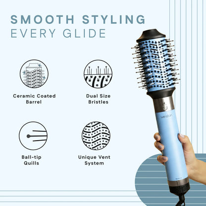 5 in 1 Hair Blow Brush | Auto Curler, Dryer, Straightener &amp; Styler