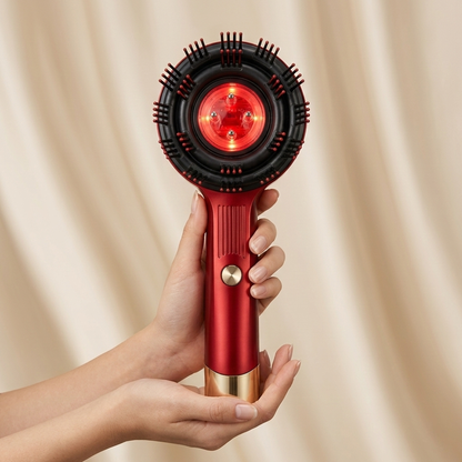 Premium Head Scalp Electric Massager Comb | Scalp Massaging Brush with 2 In 1 Hair Oil Applicator | IPX7 Waterproof,Portable Deep Massager For Hair & Head Relaxation at Home | Shiatsu Massage for Hair Growth/Stress Relax