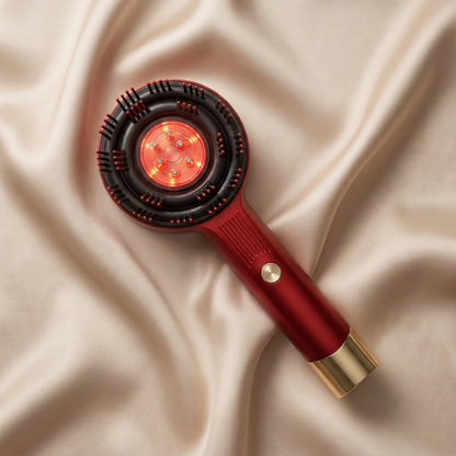 Premium Head Scalp Electric Massager Comb | Scalp Massaging Brush with 2 In 1 Hair Oil Applicator | IPX7 Waterproof,Portable Deep Massager For Hair & Head Relaxation at Home | Shiatsu Massage for Hair Growth/Stress Relax