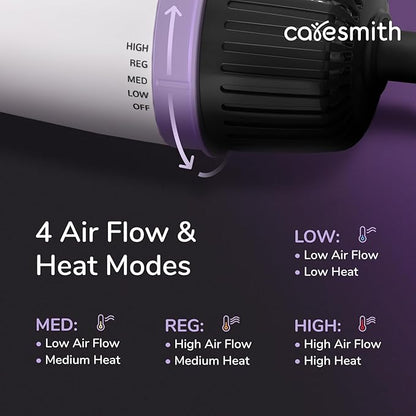 Caresmith Bloom 2 in 1 Hair Volumizer Brush + Hair Dryer