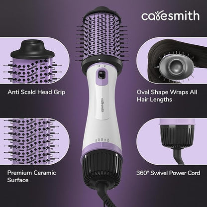 Caresmith Bloom 2 in 1 Hair Volumizer Brush + Hair Dryer