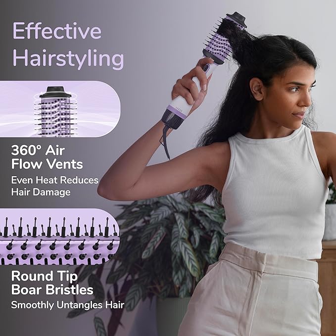 Caresmith Bloom 2 in 1 Hair Volumizer Brush + Hair Dryer